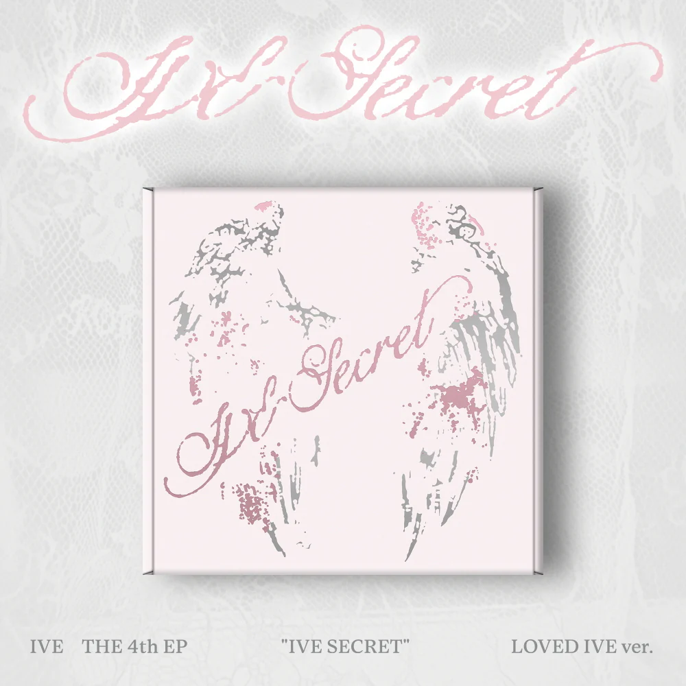 Ive - 4th EP Ive Secret Loved Ive version Limited Edtion CD+Pre-Order Gift+Extra Photocards Set
