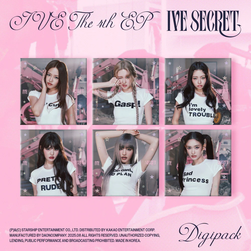 IVE - IVE SECRET [Digipack Ver.] 4th EP Album
