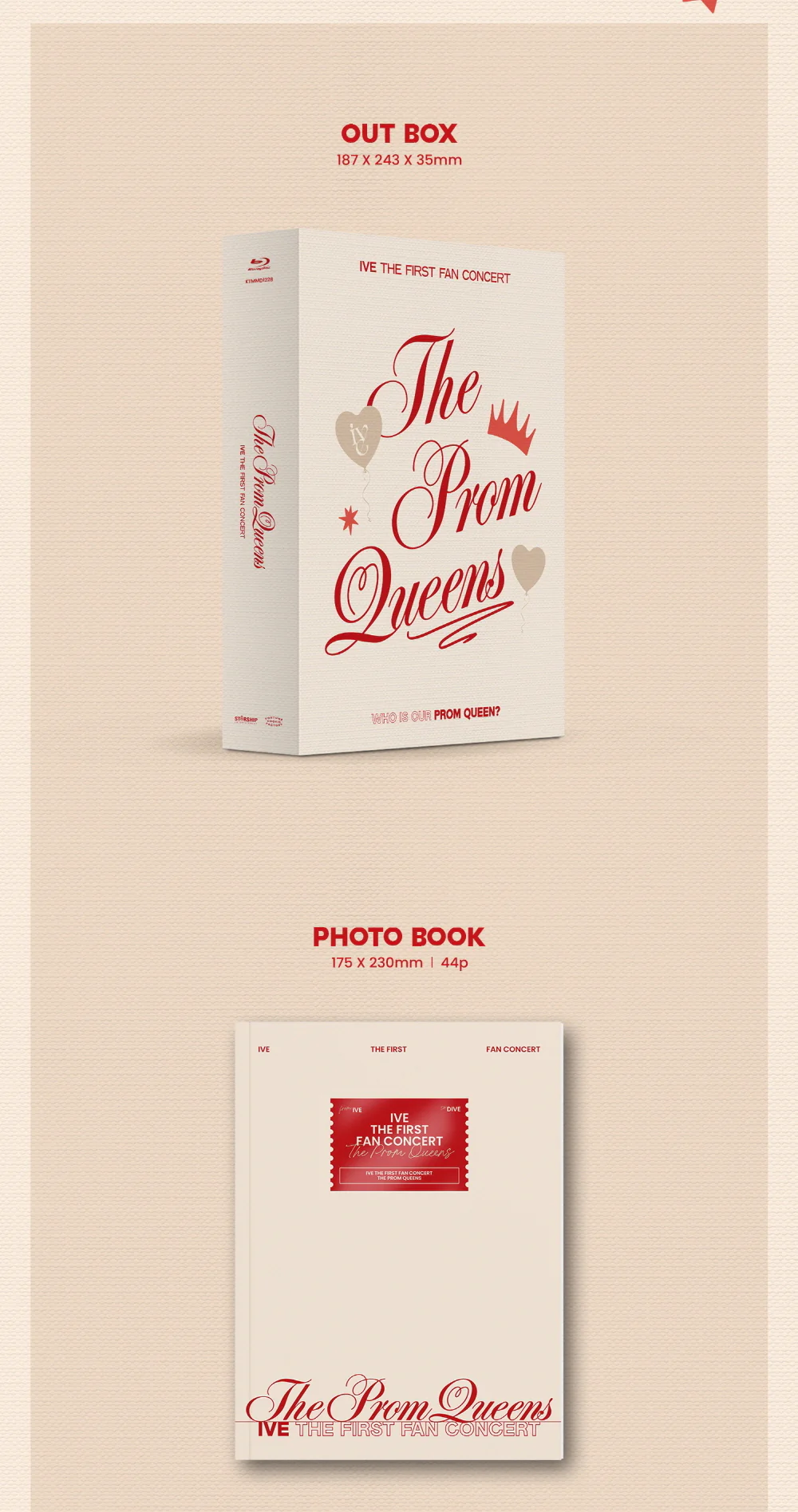 IVE - IVE THE FIRST FAN CONCERT The Prom Queens Blu-ray + Free Gift - Image 3