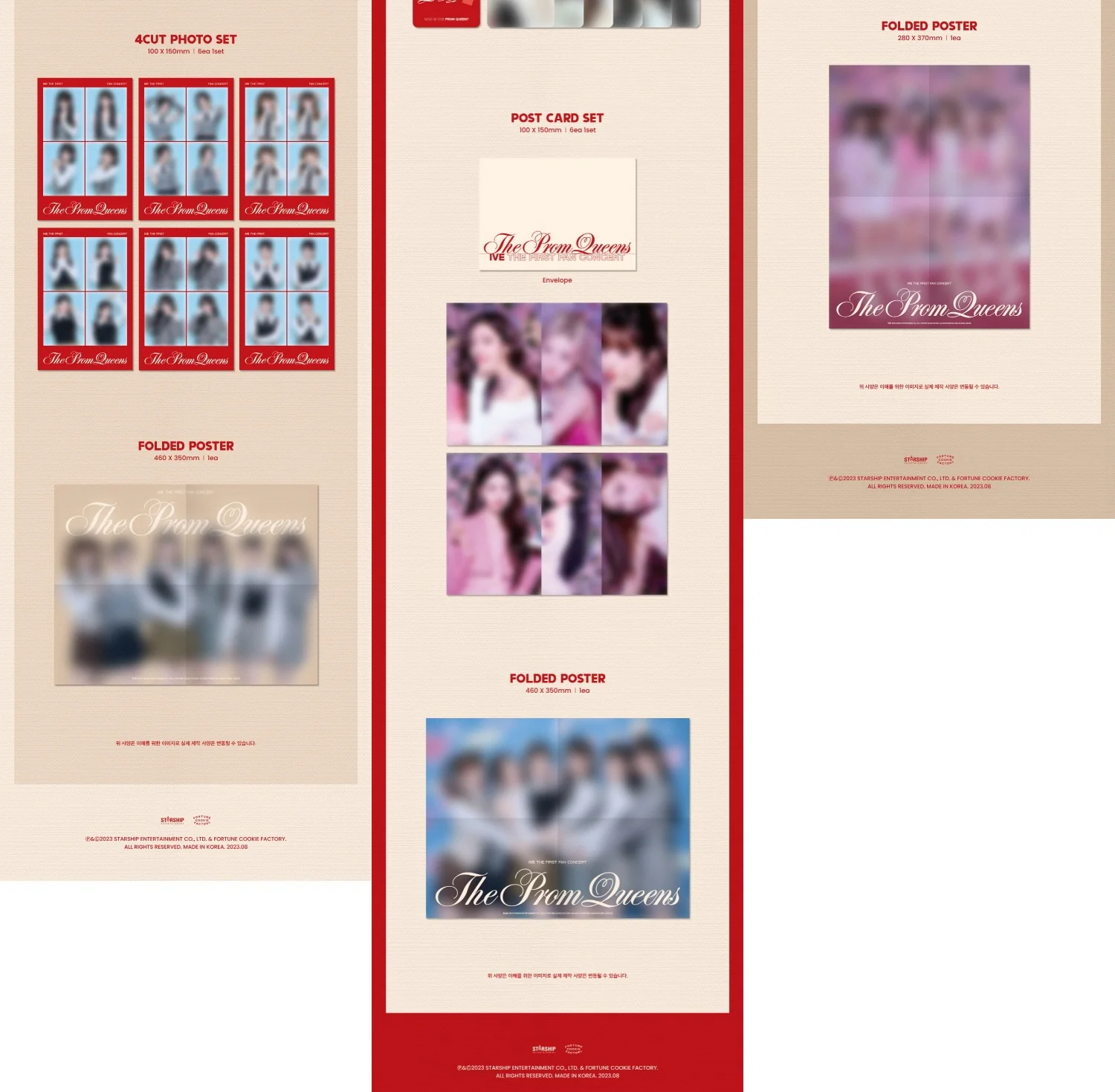 IVE - IVE THE FIRST FAN CONCERT The Prom Queens DVD +KIT VIDEO +Blu-ray + FREE gift - Image 5