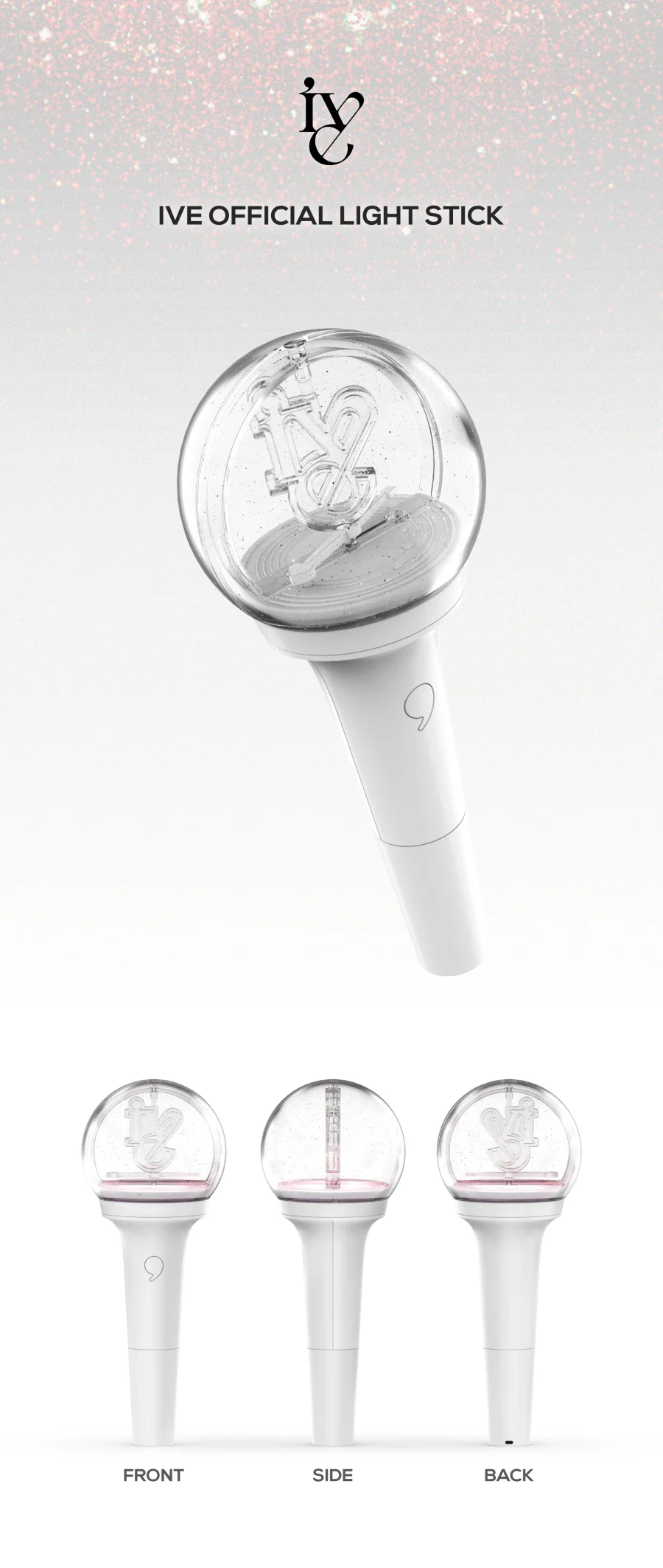 IVE - OFFICIAL LIGHT STICK DIVE FANLIGHT - Image 2
