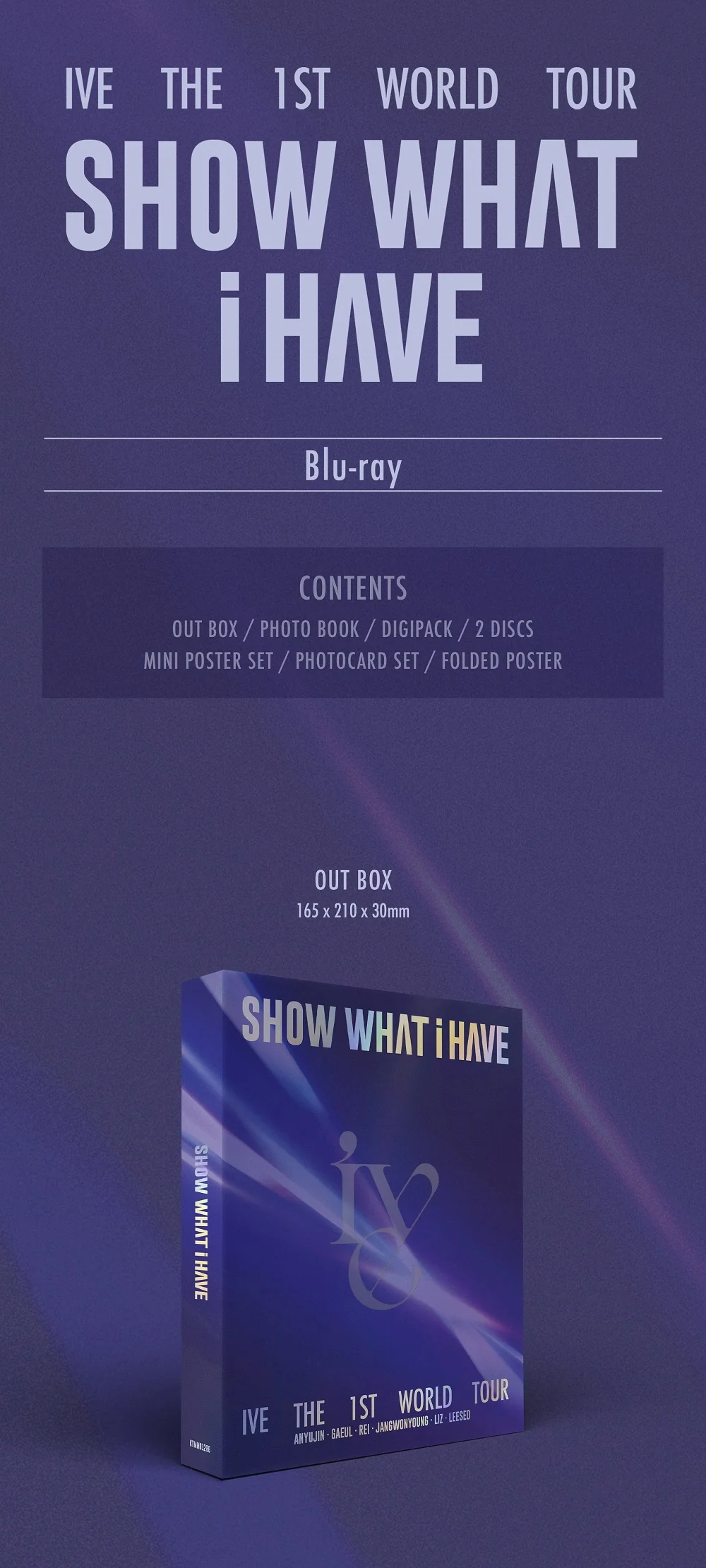 IVE - The 1st World Tour Show What I Have Blu-ray - Image 2