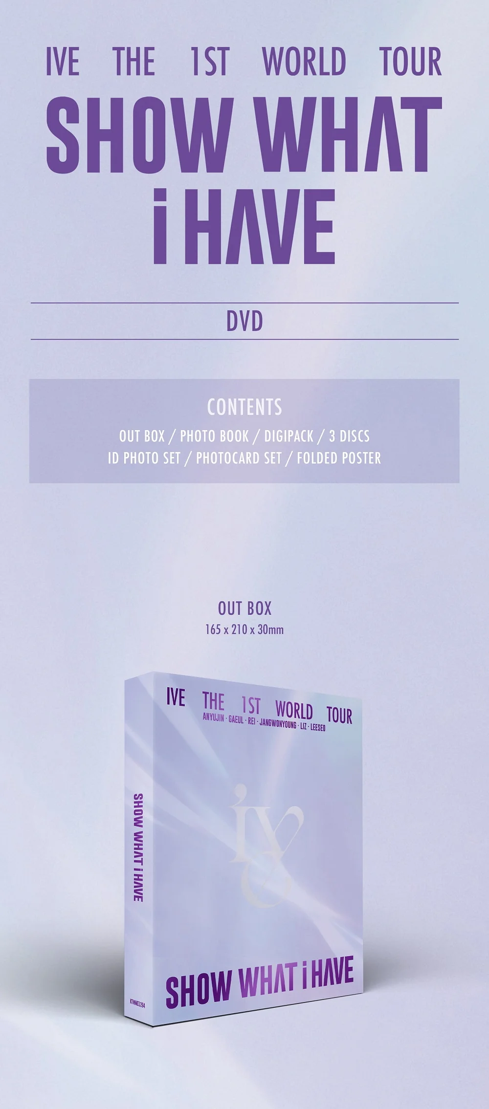 IVE - The 1st World Tour Show What I Have DVD - Image 2