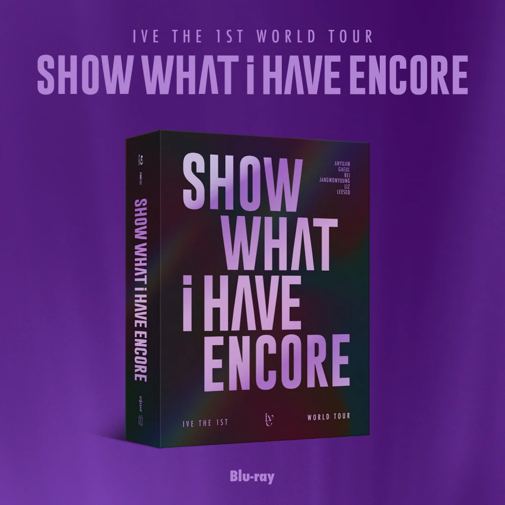 IVE THE 1ST WORLD TOUR [SHOW WHAT I HAVE ENCORE] Blu-ray