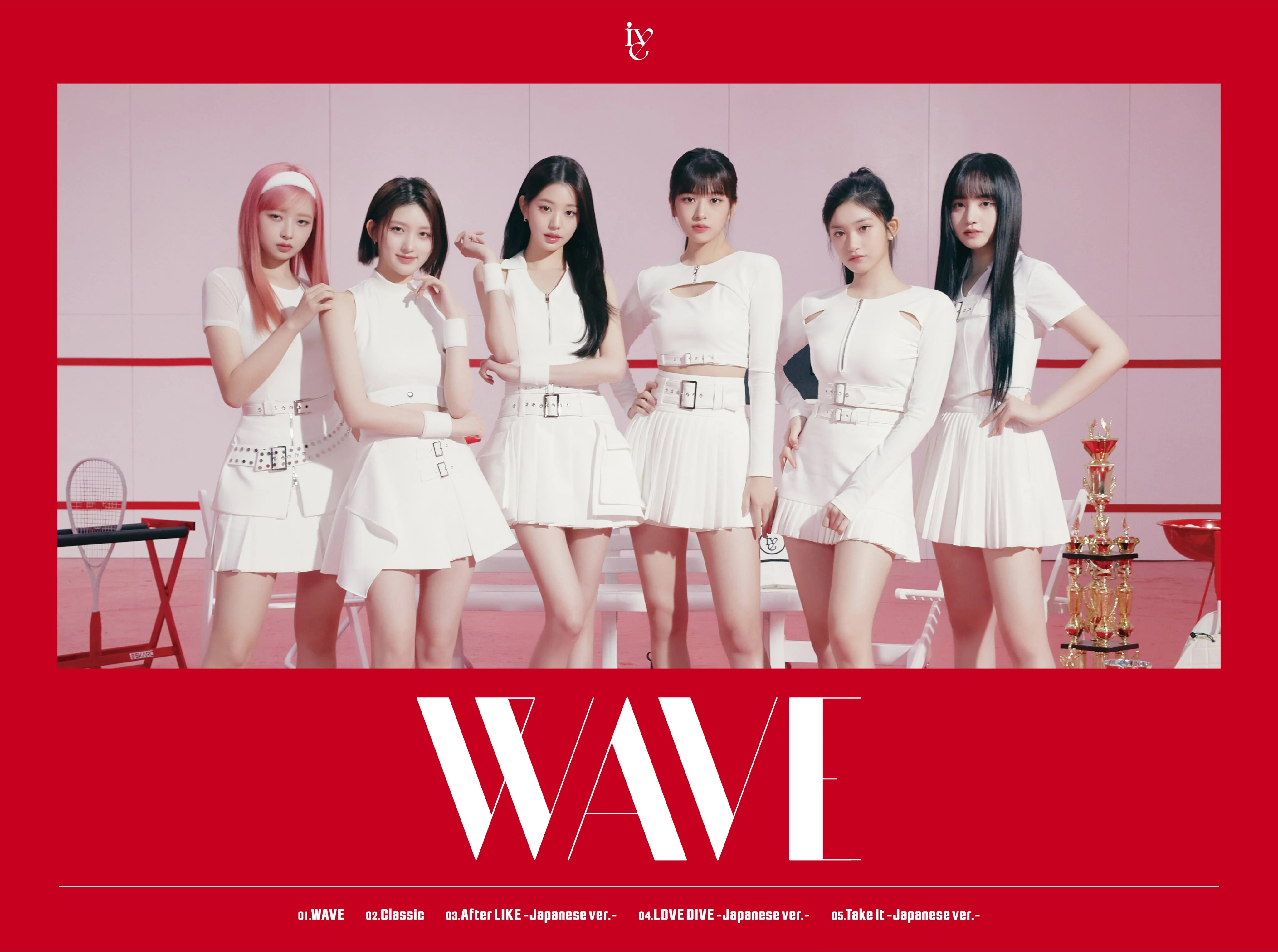 IVE - WAVE 1st Press Regular Edition CD