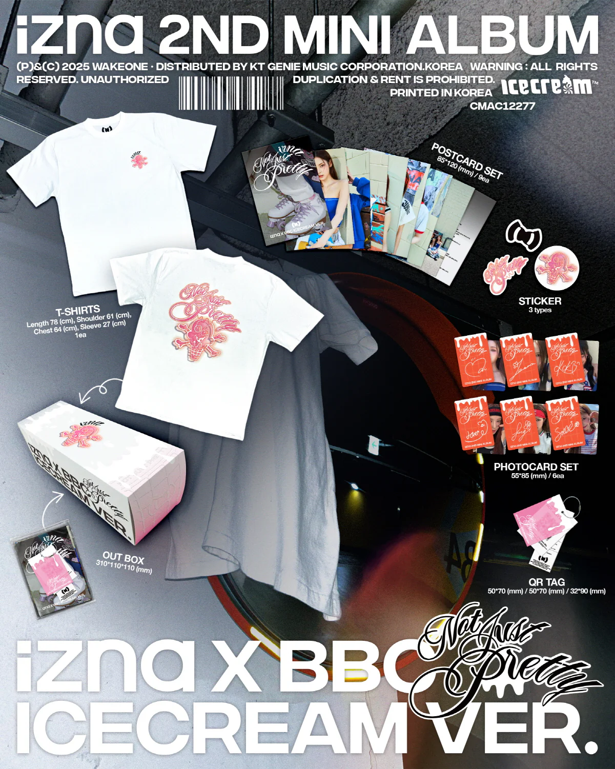 izna - Not Just Pretty [izna X BBC ICECREAM Ver.] Limited Edition - Image 2