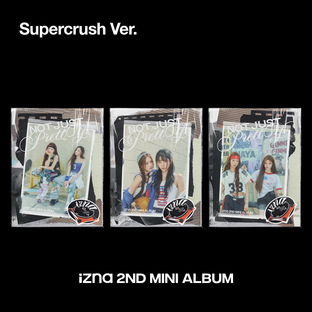 izna - 2nd Mini Album Not Just Pretty [Posterbook Supercrush ver.]