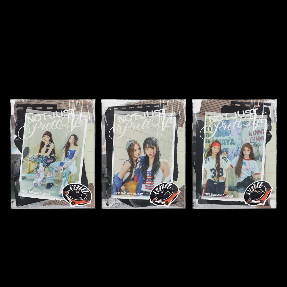 izna - 2nd Mini Album Not Just Pretty [Posterbook Supercrush ver.] - Image 3