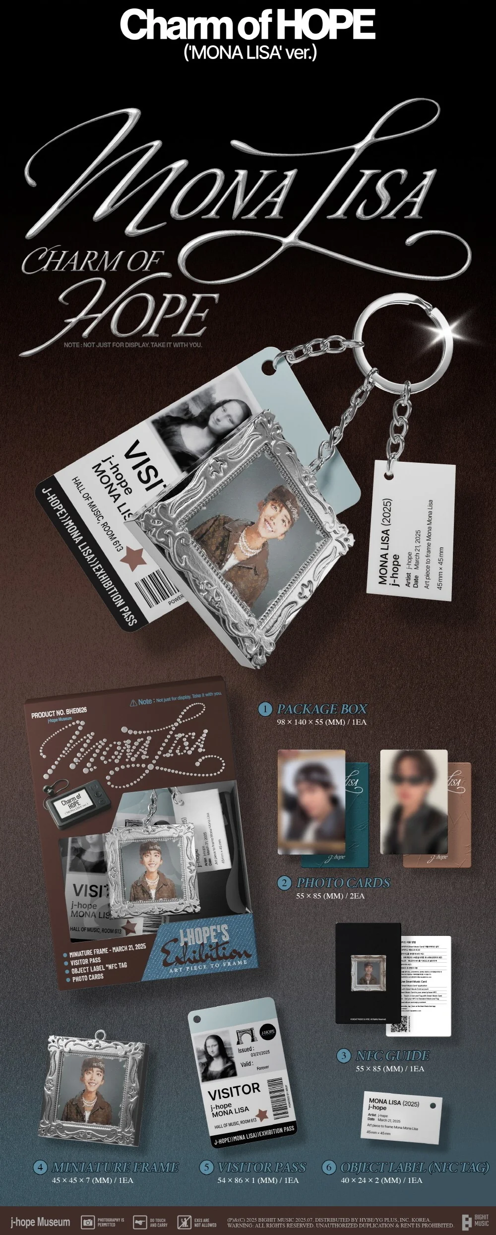J-HOPE - Charm of HOPE [3 ver. SET] - Image 4