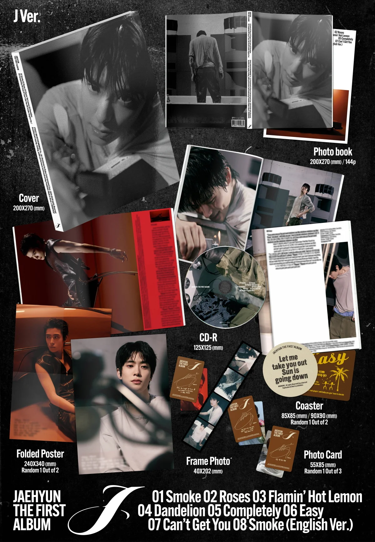 JAEHYUN NCT - 1st Album J [J Ver.] - Image 2