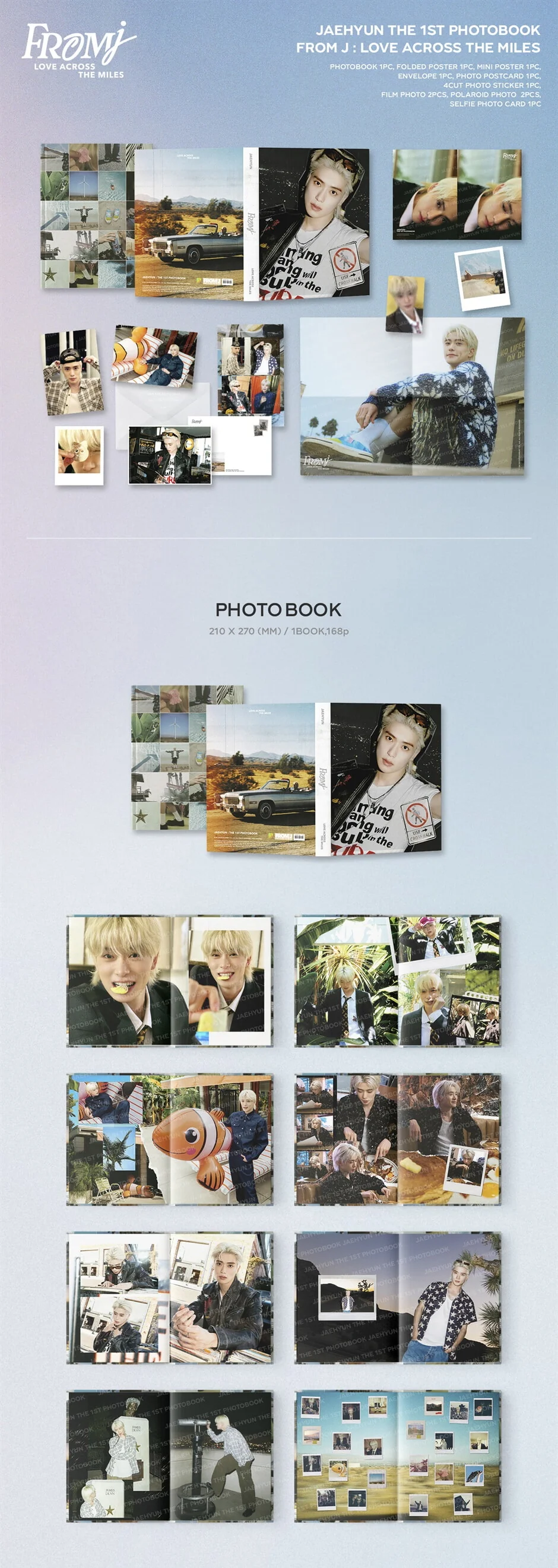 JAEHYUN THE 1ST PHOTOBOOK [FROM J : LOVE ACROSS THE MILES] - Image 2