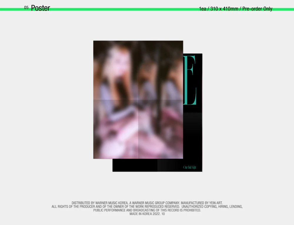 JAMIE - One Bad Night (EP) Album - Image 5