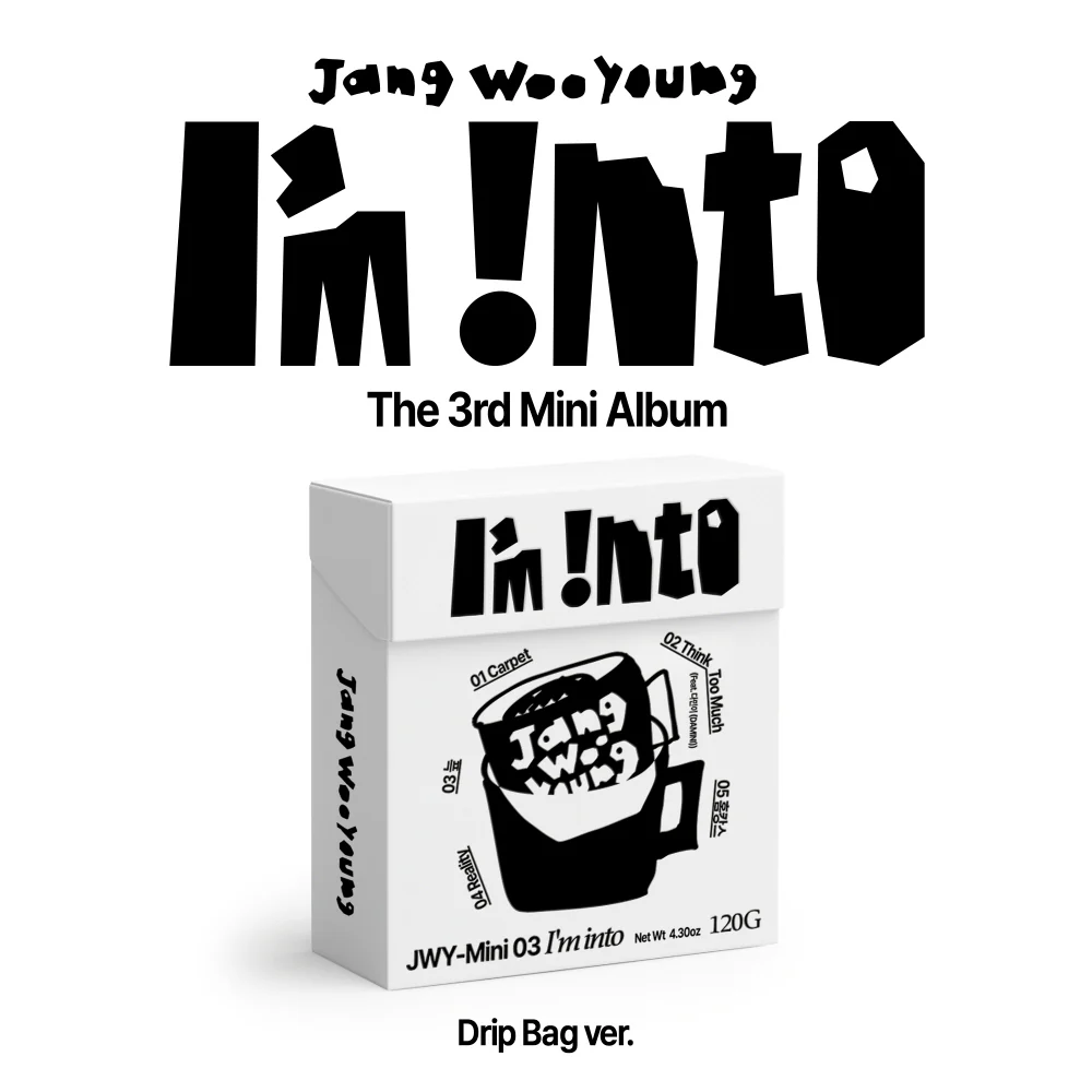 Jang Woo Young - 3rd Mini Album I’m into [Drip Bag version] CD+Pre-Order Gift