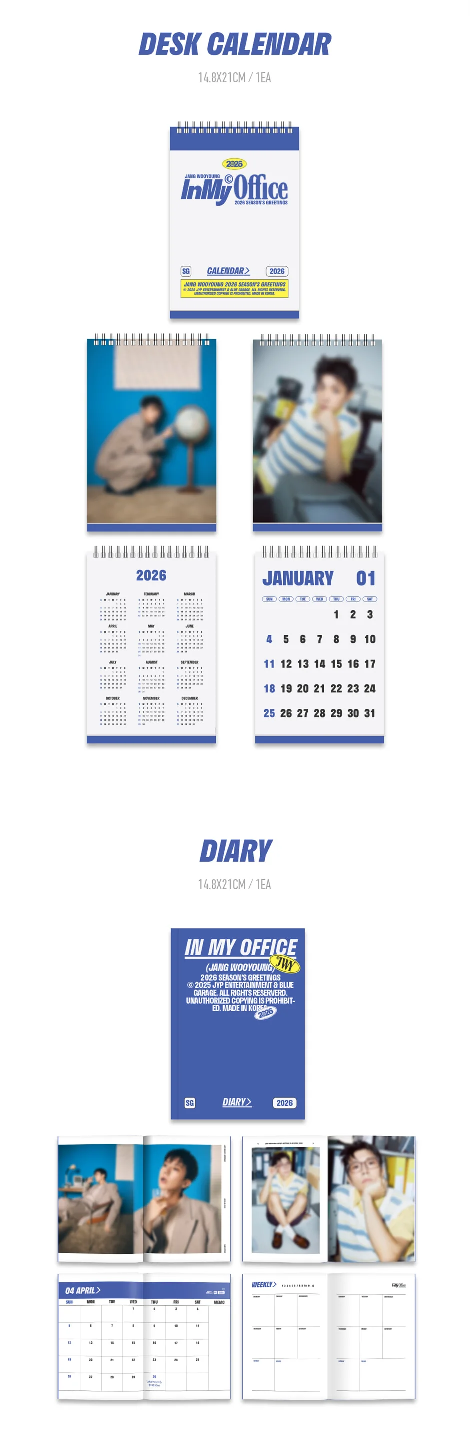 Jang Wooyoung 2026 Season'S Greetings [In My Office] + Pre-Order Gift - Image 3