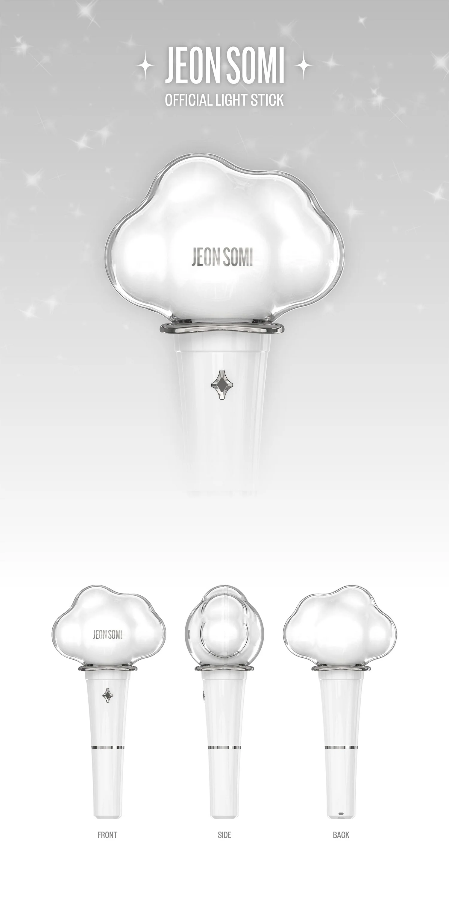 JEON SOMI - OFFICIAL LIGHT STICK - Image 2