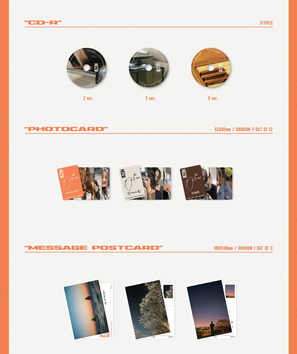 JIHYO TWICE - ZONE (1st Mini Album) CD - Image 3