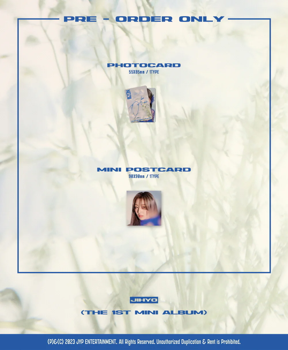 JIHYO TWICE - ZONE [Digipack Ver.] Album+Pre-Order Benefit - Image 5