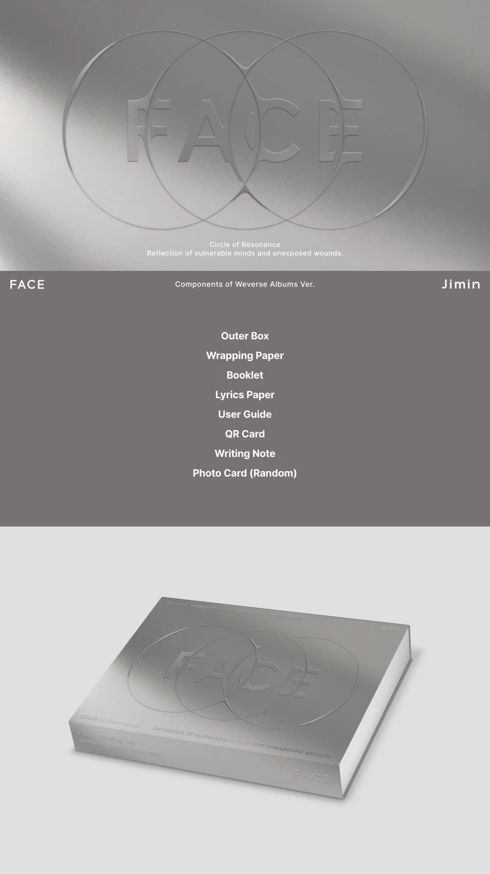 JIMIN BTS - FACE [Weverse Albums ver.] - Image 2