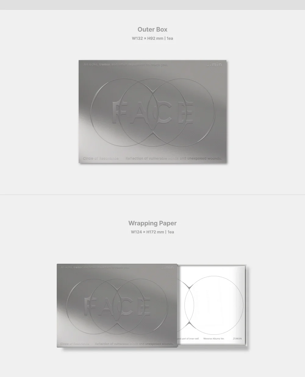 JIMIN BTS - FACE [Weverse Albums ver.] - Image 3