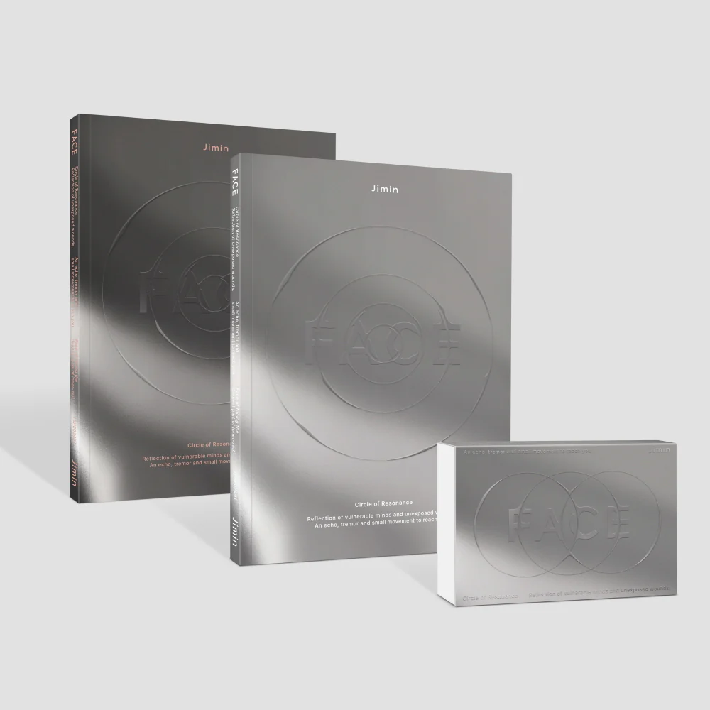 JIMIN BTS - FACE [2 Album ver. + 1 Weverse Albums ver. SET]