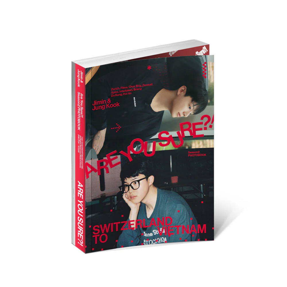 Jimin x Jung Kook - Are You Sure?! Season2 PHOTOBOOK