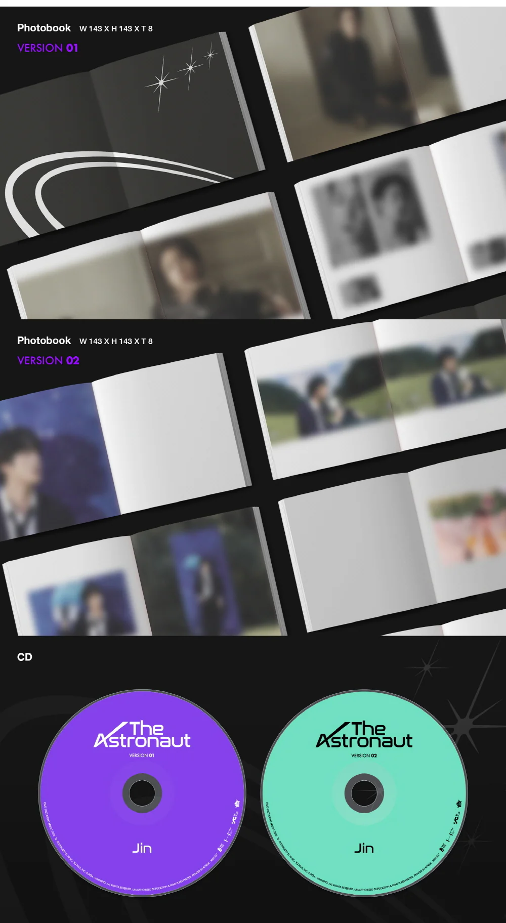 JIN BTS - The Astronaut CD - Image 3