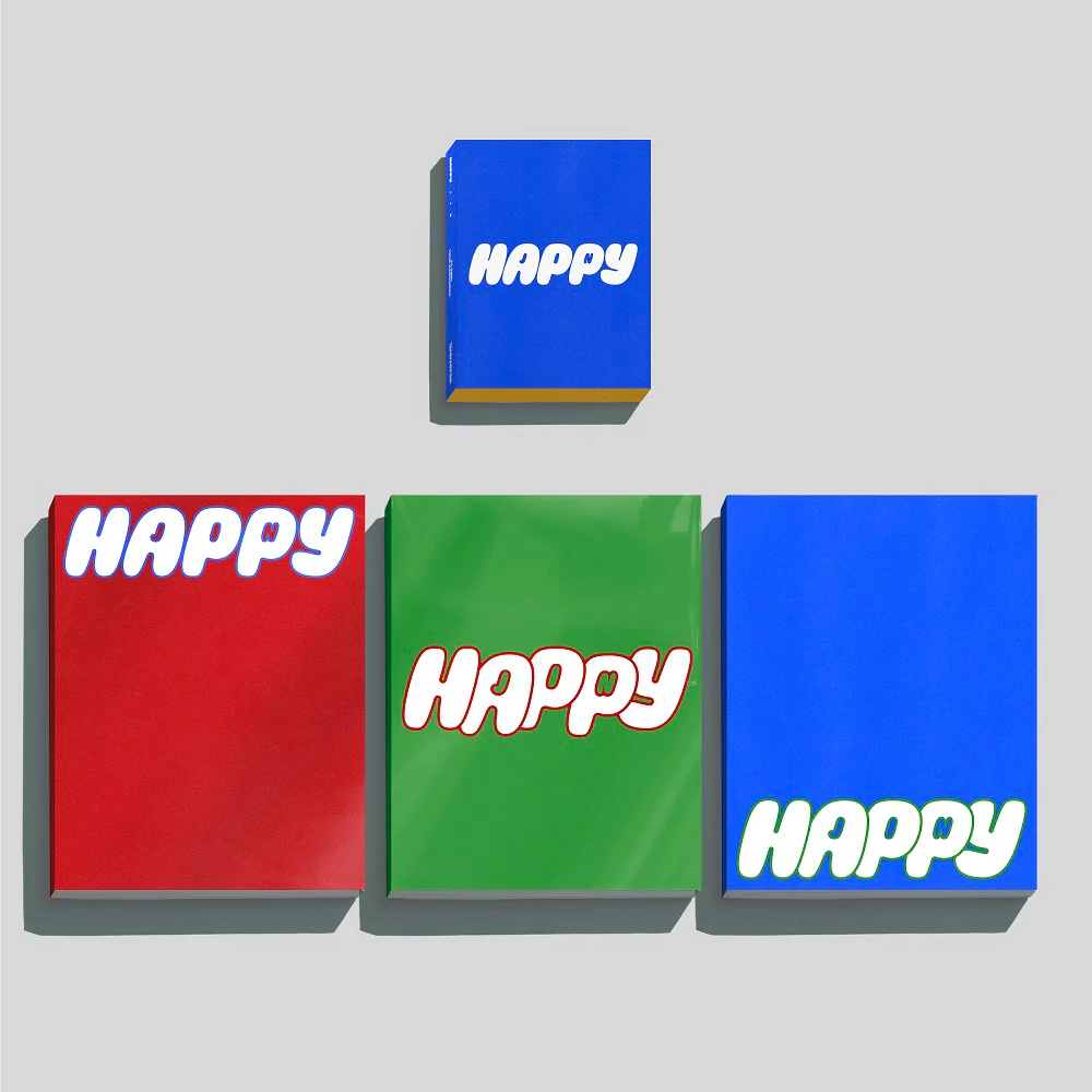 Jin - Vol.1 Happy Standard 3 versions+Weverse Albums version SET