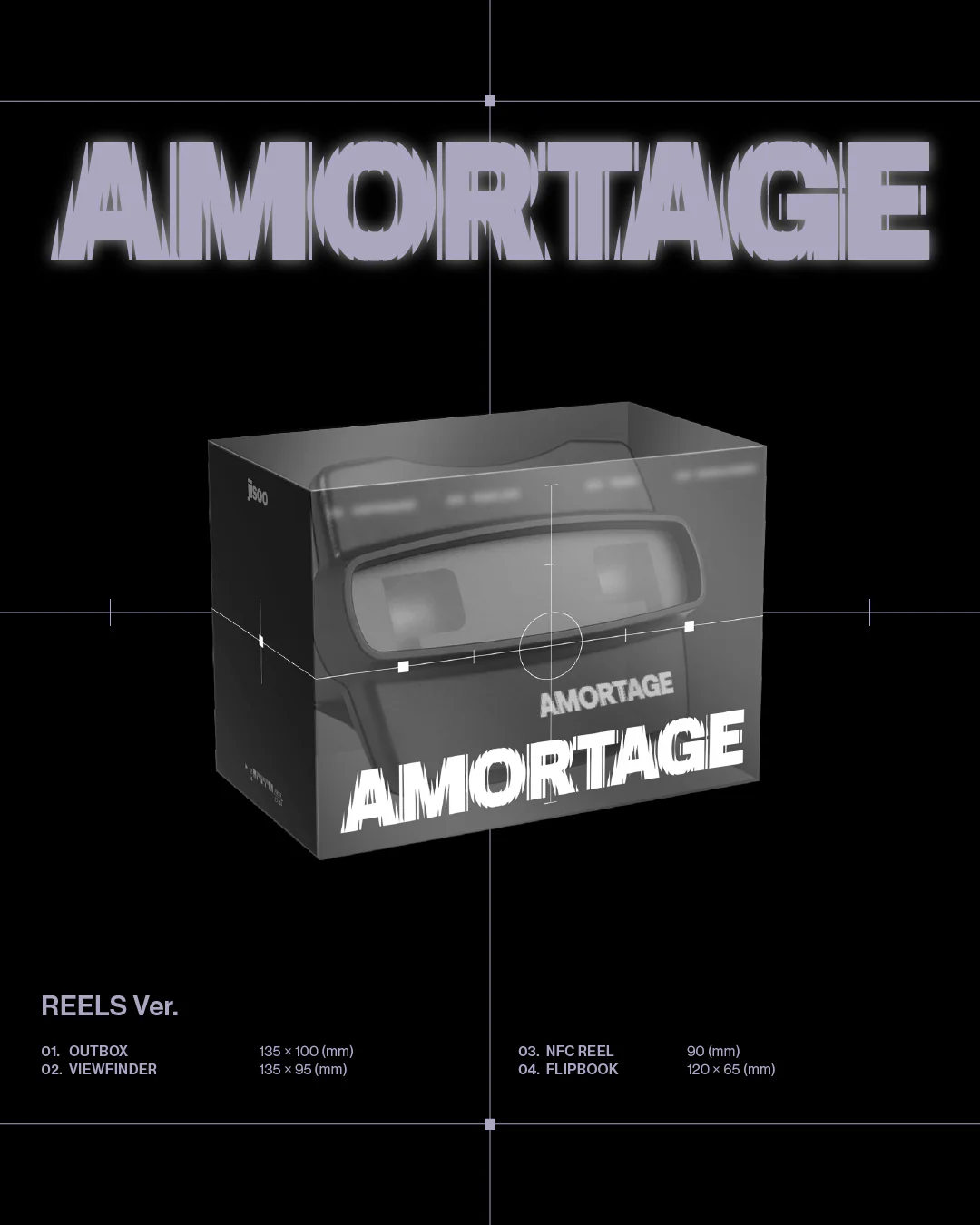 JISOO - AMORTAGE [REELS Ver.] Mini Album