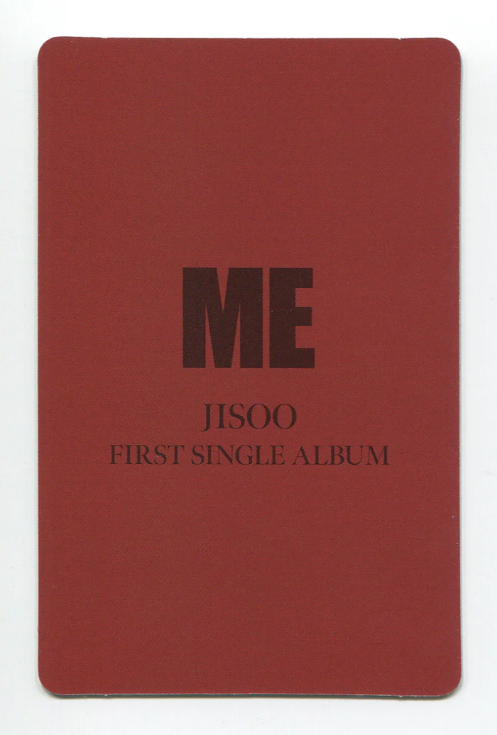 JISOO FIRST SINGLE ALBUM [ME] Apple Music POB EXCLUSIVE OFFICIAL PHOTOCARD BLACKPINK - Image 2
