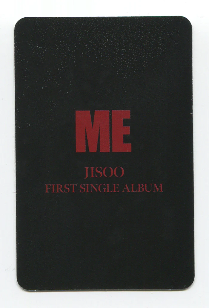 JISOO FIRST SINGLE ALBUM [ME] Ktown4u POB EXCLUSIVE OFFICIAL PHOTOCARD BLACKPINK - Image 10