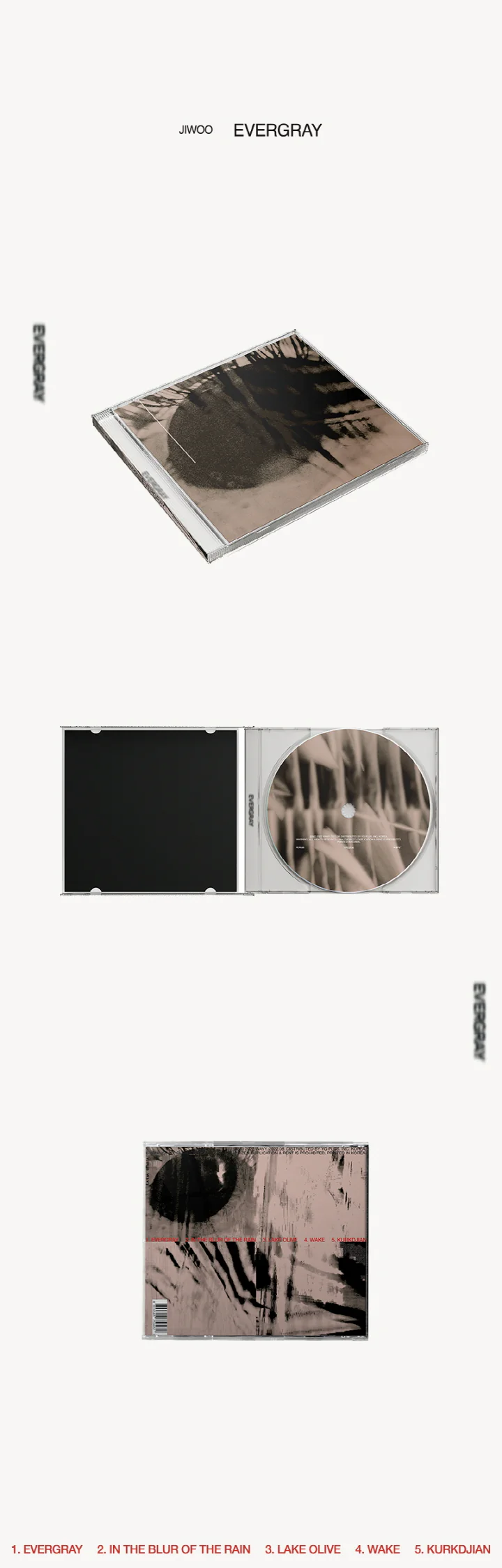 JIWOO - EVERGRAY (EP) Album - Image 2