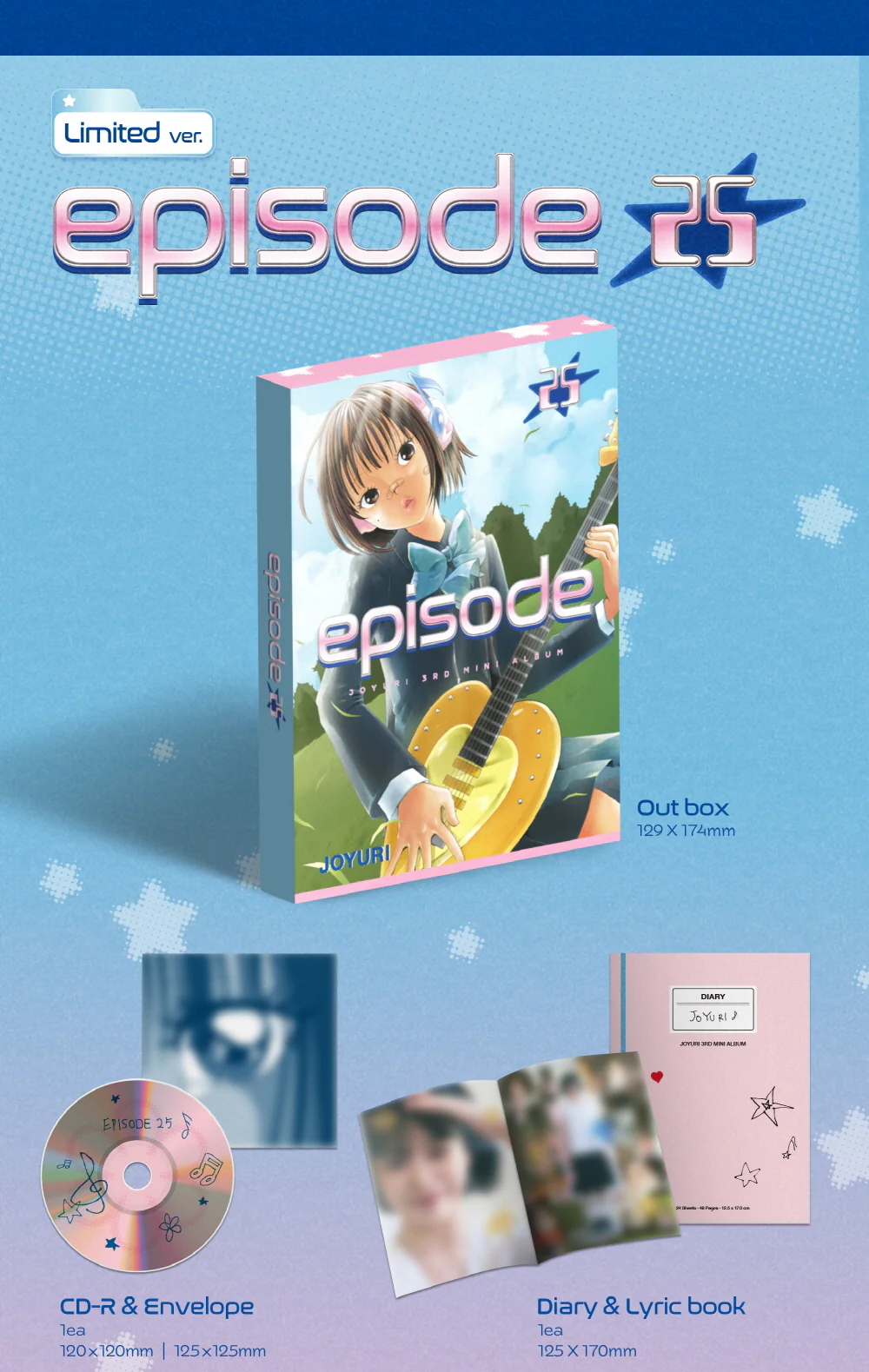 JO YURI - 3rd Mini Album Episode 25 Episode: Moment [Limited Edition] - Image 2