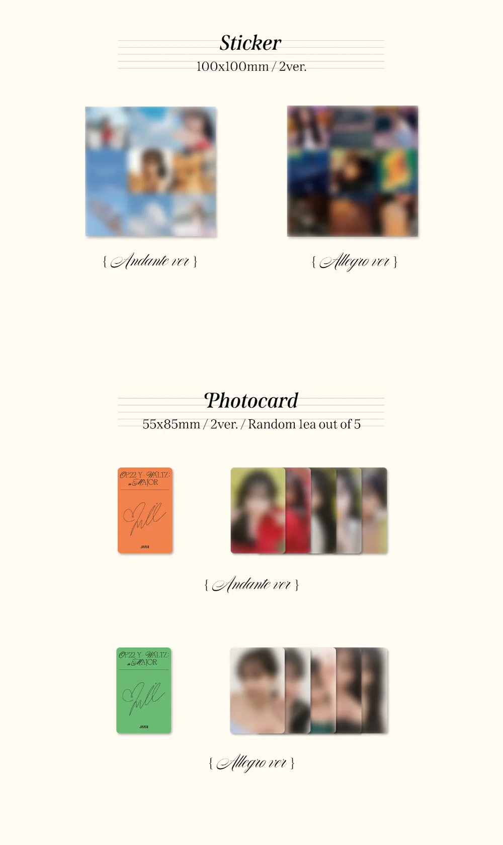 JO YURI - Op.22 Y-Waltz : in Major 1st Mini Album - Image 5