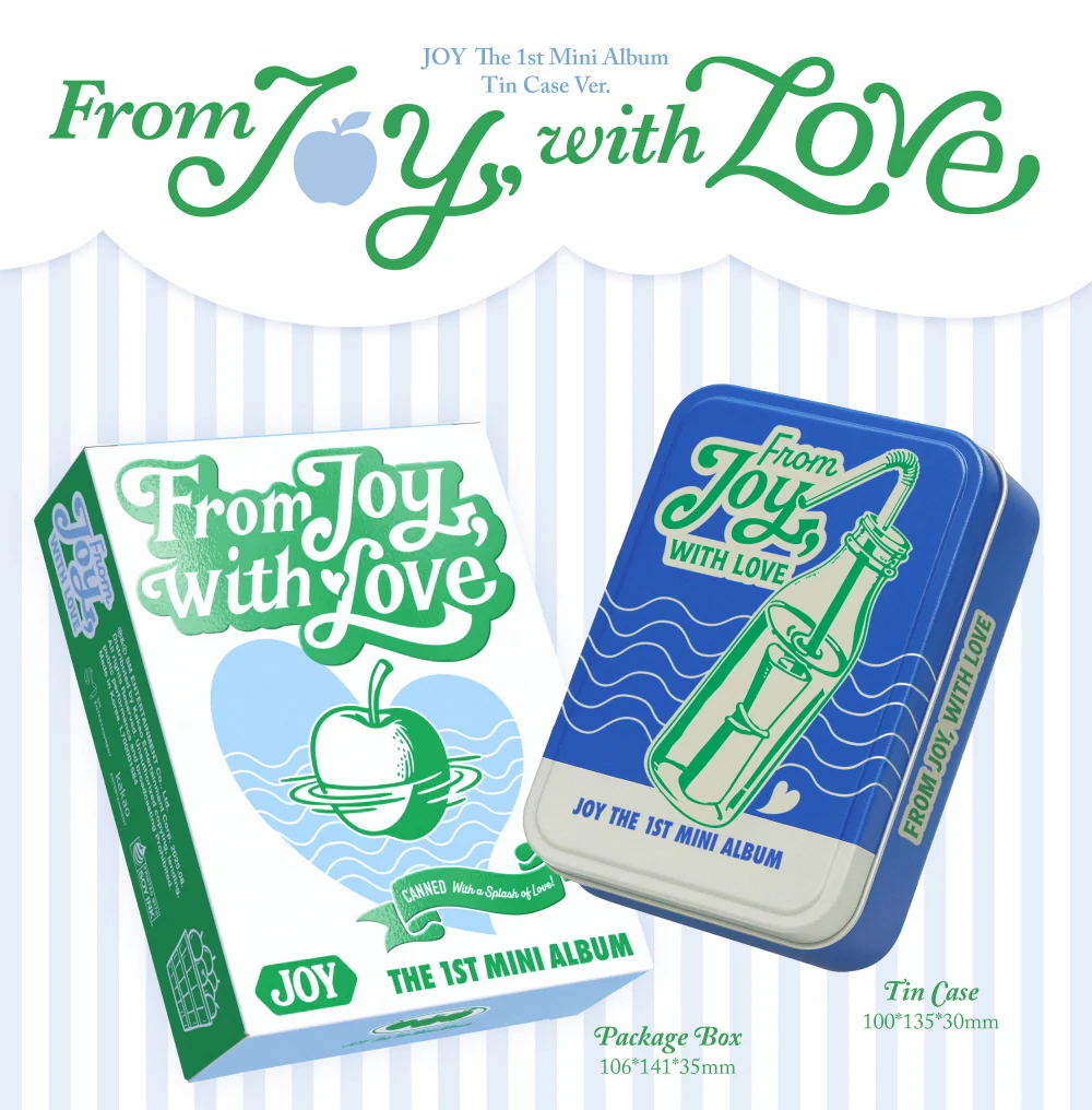 JOY - 1st Mini Album From JOY, with Love [Tin Case Ver.] - Image 2