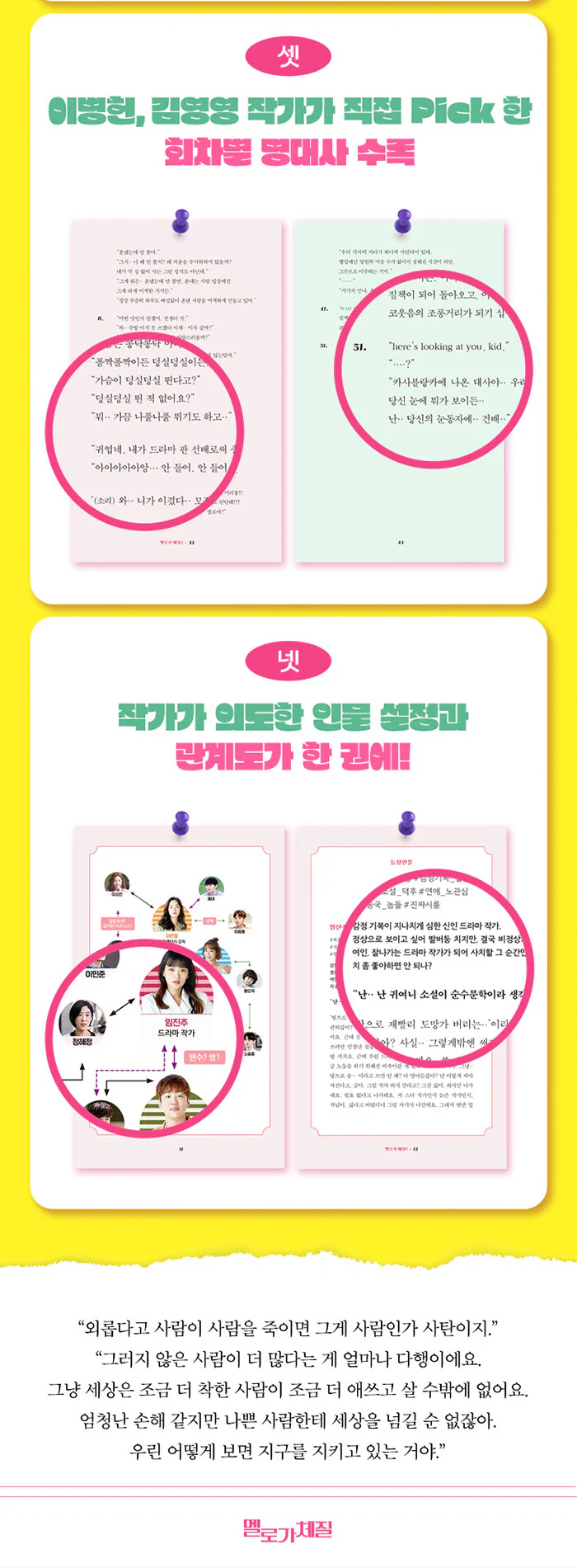 JTBC Drama - Be Melodramatic 멜로가 체질 TV Script Book - Image 4