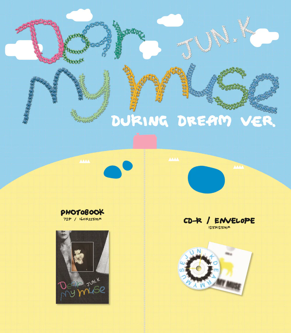 Jun.K - 4th Mini Album Dear my muse Standard Edition CD+Pre-Order Gift - Image 2