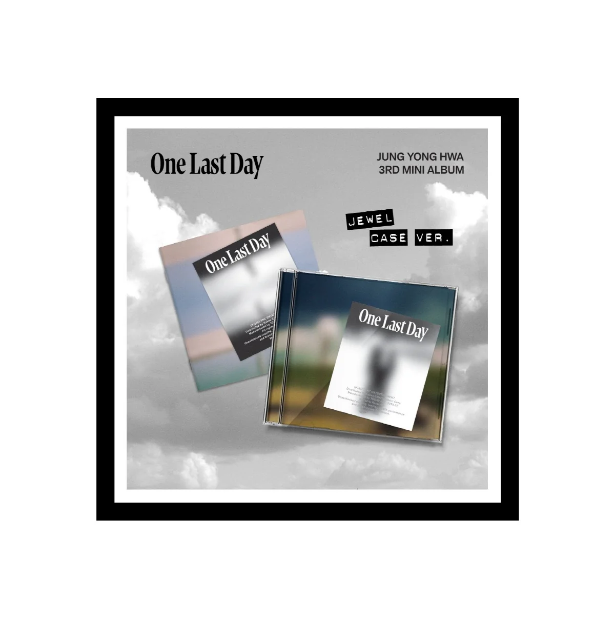 JUNG YONG HWA - 3rd Mini Album One Last Day [JEWEL CASE] Random Cover - Image 3