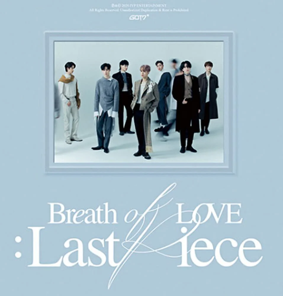 JYP GOT7 - Breath of Love : Last Piece (Vol.4) Random Cover Album+Extra Photocards Set