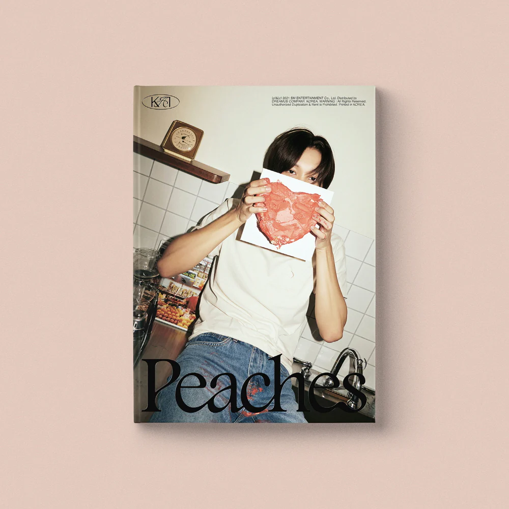 KAI EXO - Peaches (2nd Mini Album) CD+Extra Photocards Set - Image 2