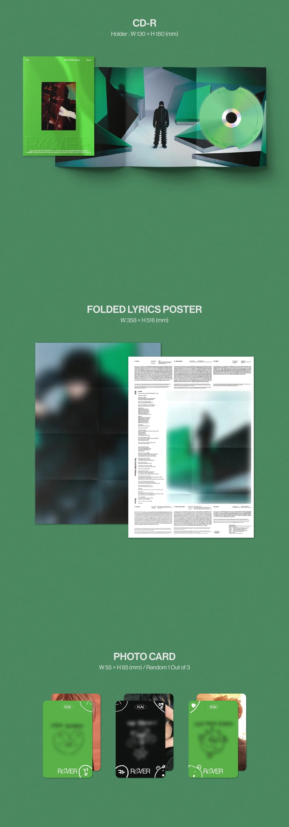 KAI EXO - Rover [Sleeve ver.] Album - Image 4