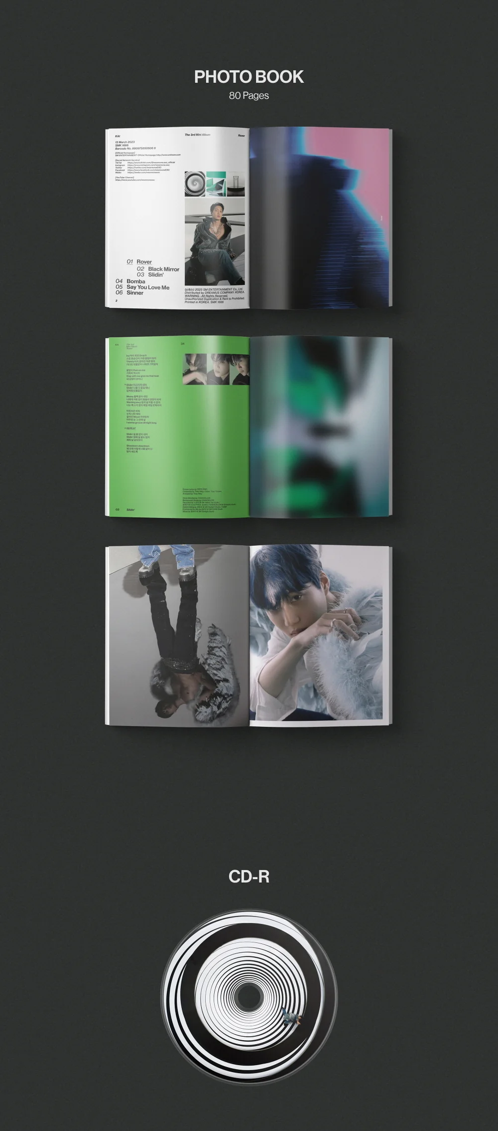 KAI EXO - Rover [Photo Book ver.] Album - Image 3