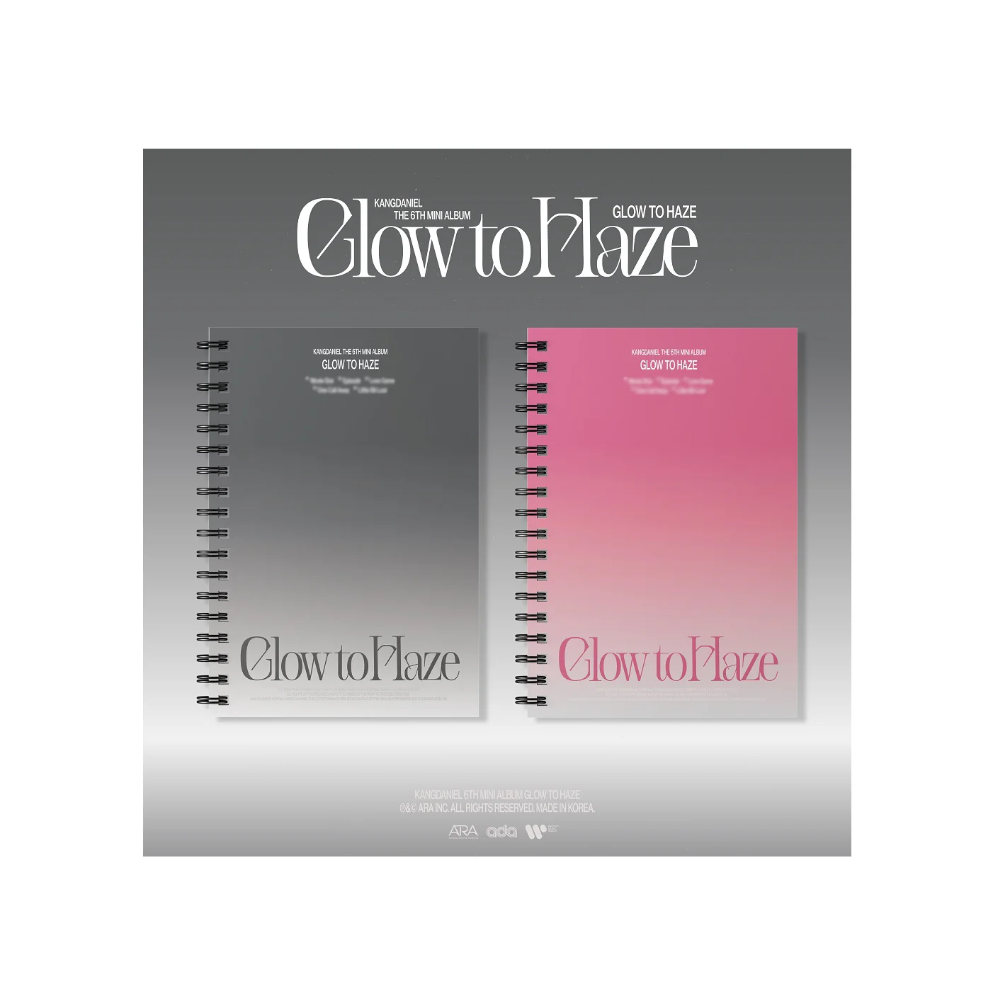 KANG DANIEL - 6th Mini Album Glow to Haze (Photo Book Ver.) CD - Image 4