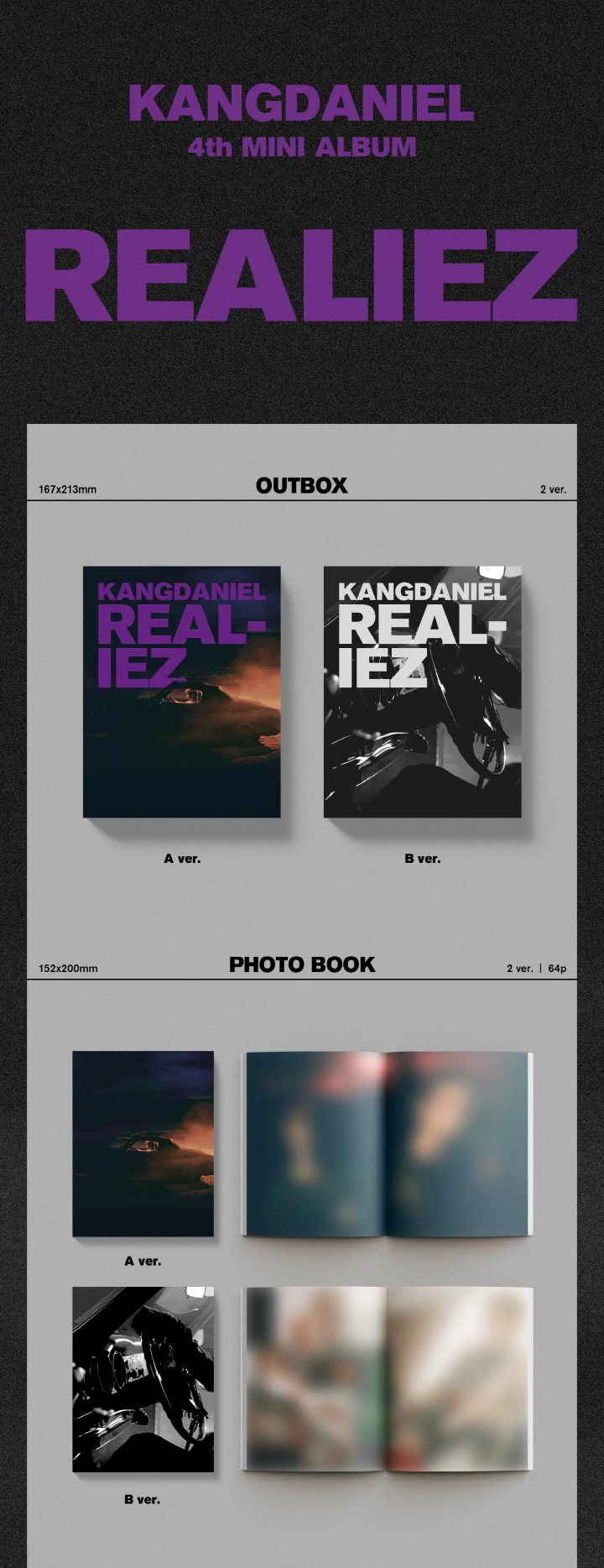 KANG DANIEL - REALIEZ (4th Mini Album) - Image 2