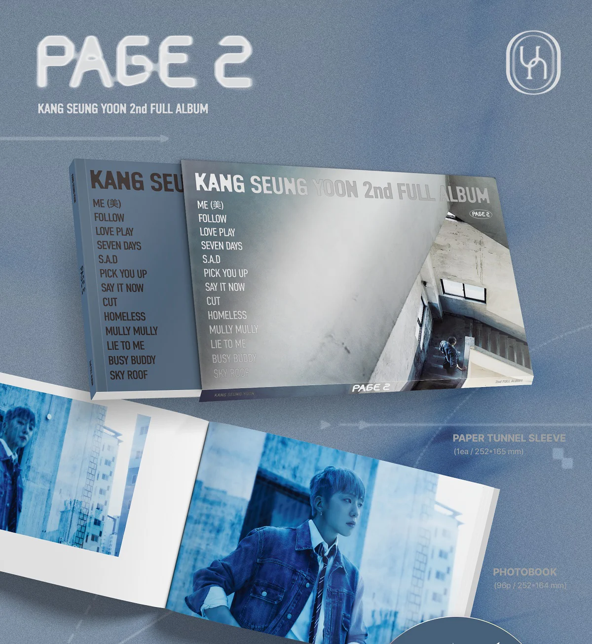 Kang Seung Yoon - 2nd Full Album Page 2 CD - Image 4