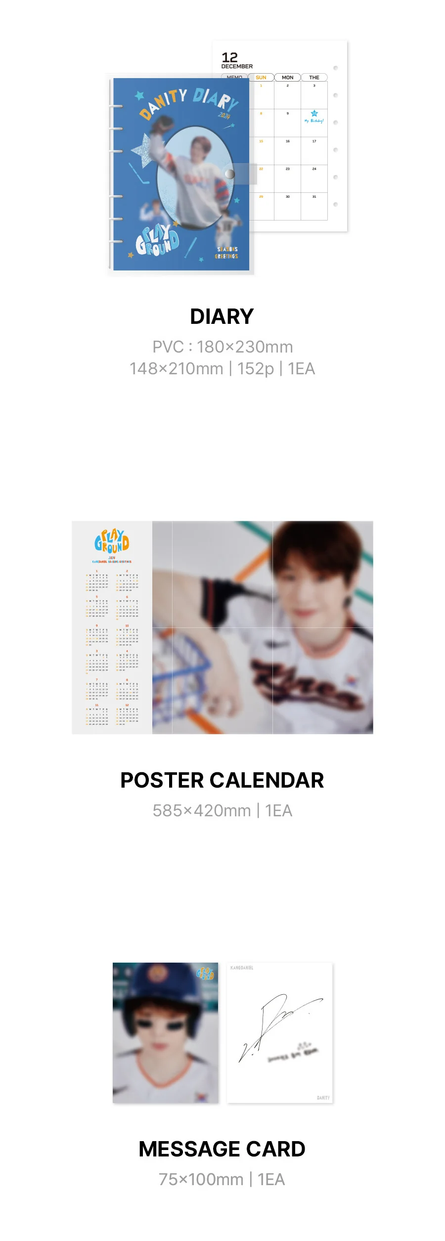 KANGDANIEL - KANGDANIEL 2024 SEASON'S GREETINGS [PLAYGROUND] - Image 4