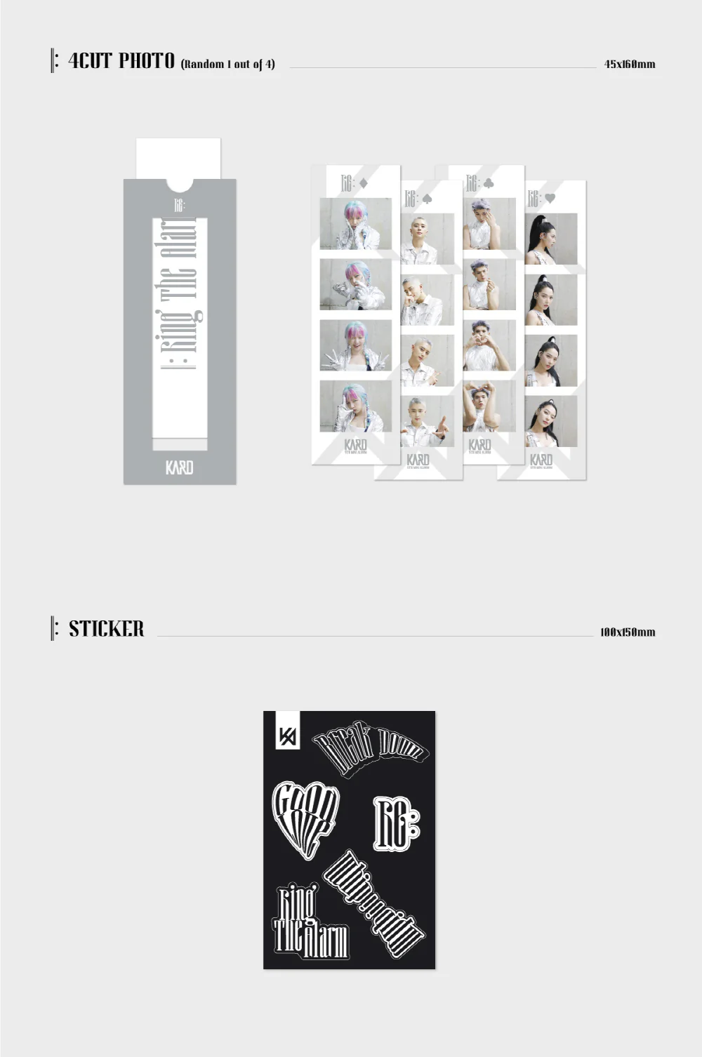 KARD - 5th Mini Album Re: CD+Extra Photocards Set - Image 5