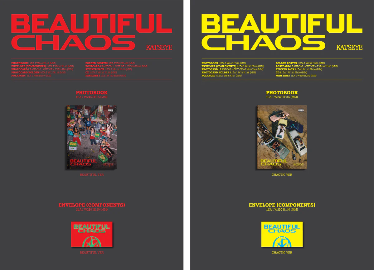 Katseye - 2nd EP Beautiful Chaos CD - Image 2