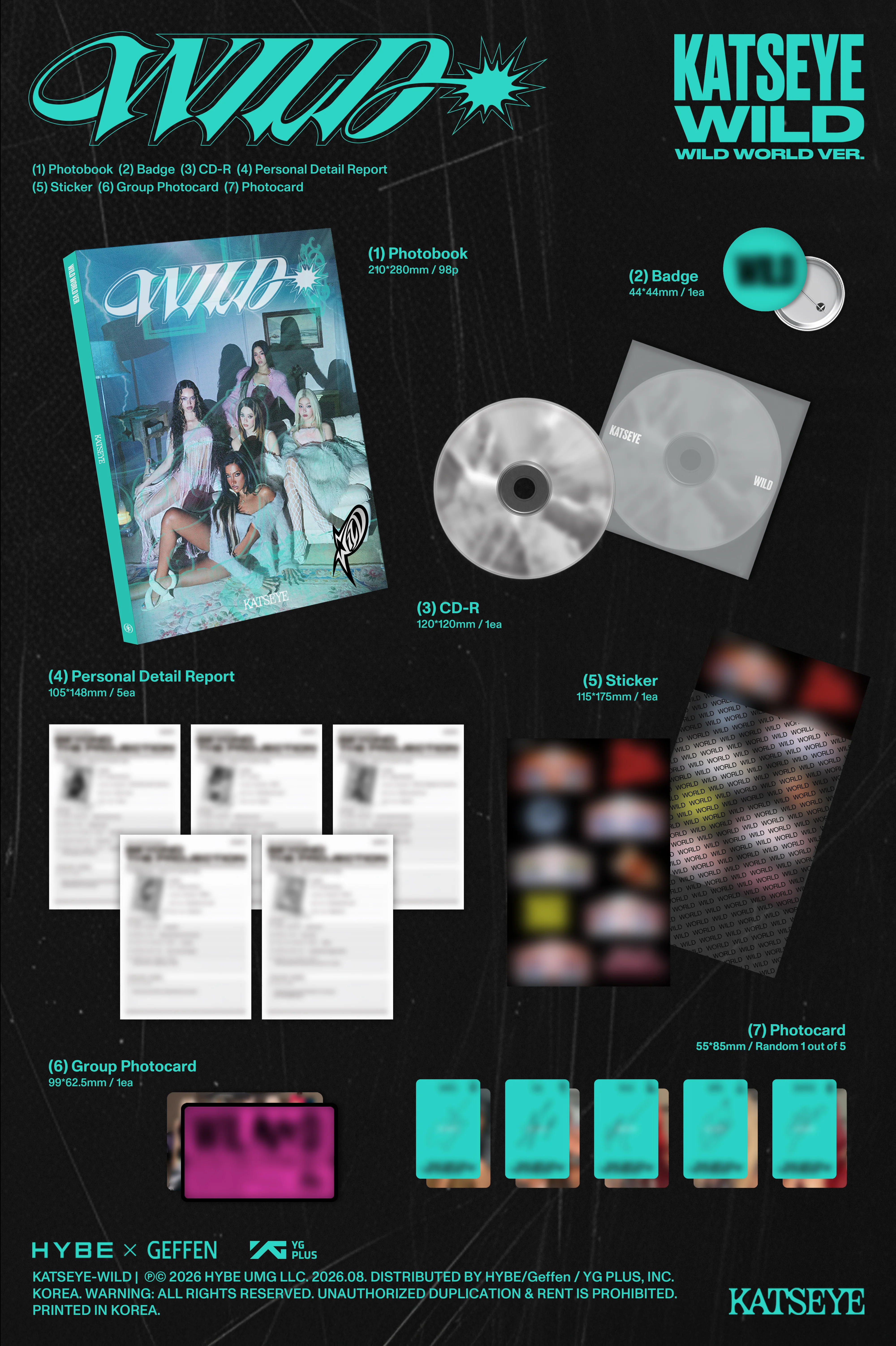 KATSEYE - WILD EP Album - Image 2