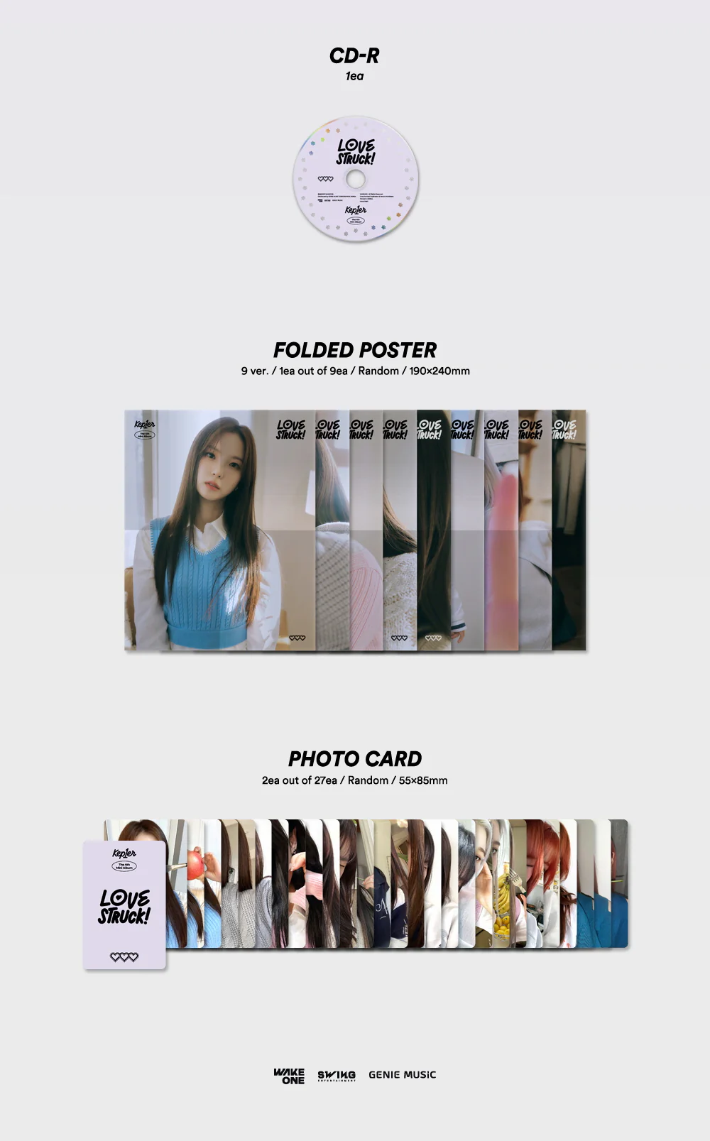 Kep1er - 4th Mini Album LOVESTRUCK! [DIGIPACK Ver] - Image 4