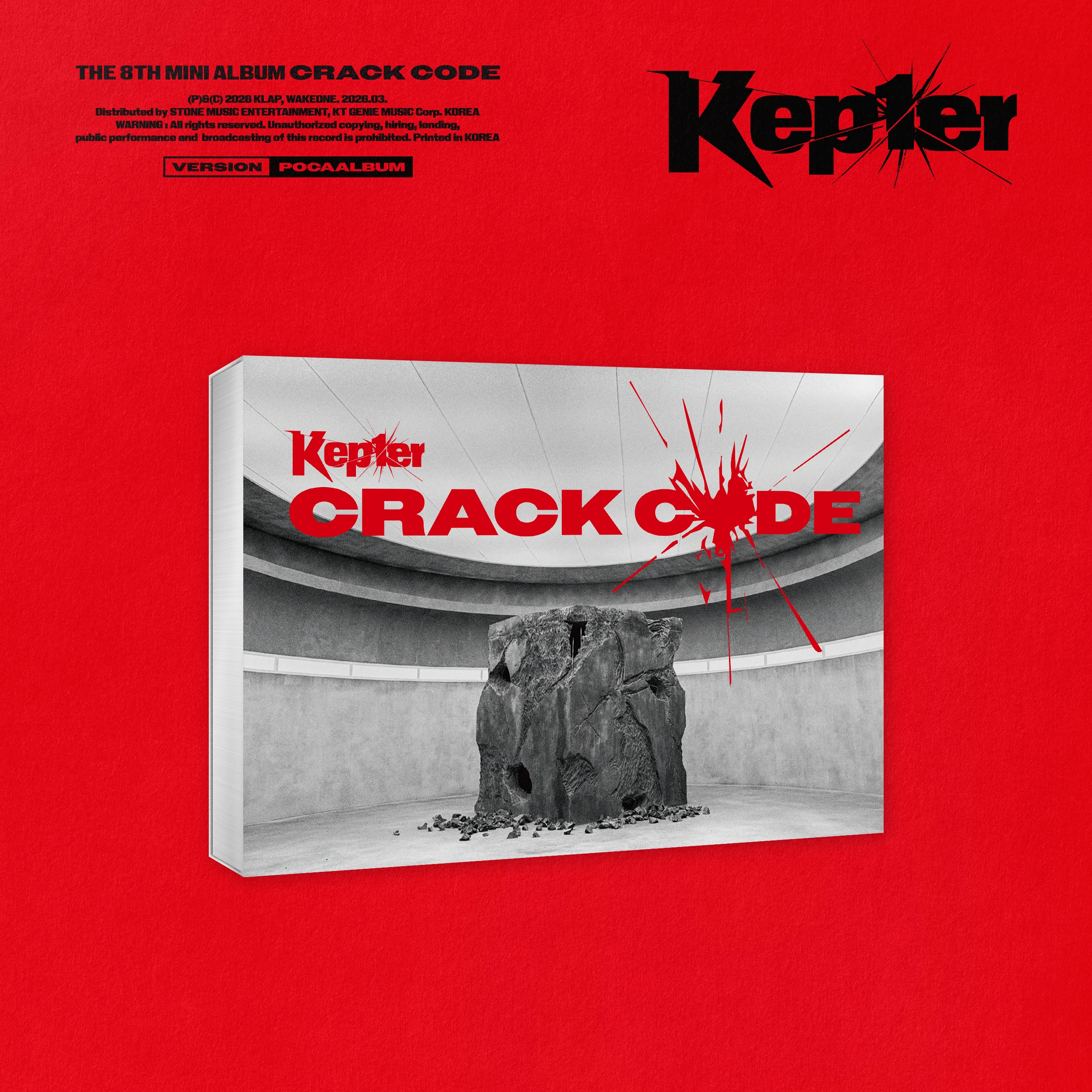 Kep1er - 8th Mini Album Crack Code Pocaalbum version